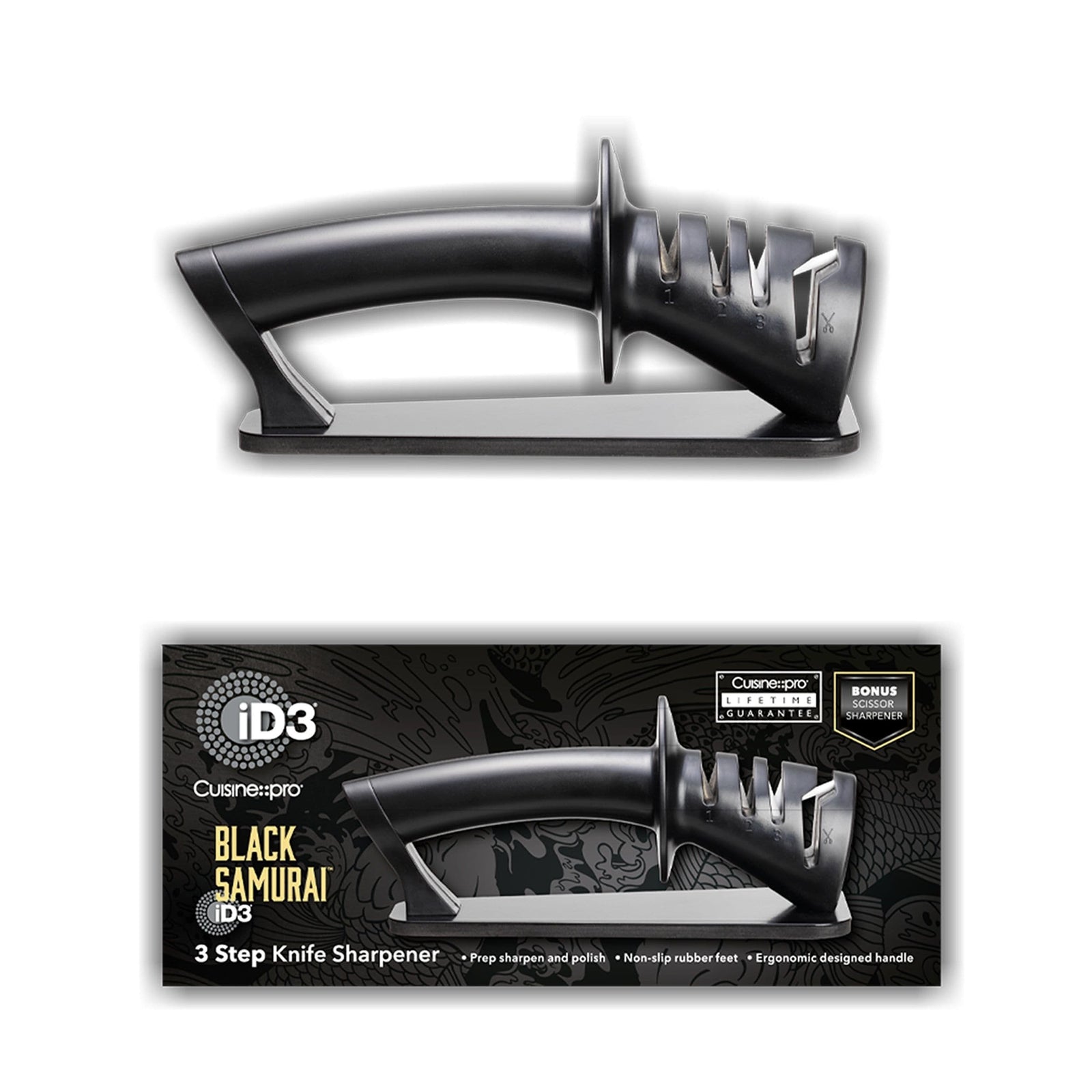 PRO iD3 BLACK SAMURAI KNIFE SHARPENER P1F0 - product image 1