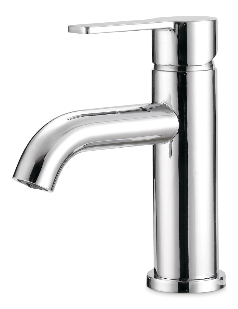 Crete Single Handle 4-in Centreset Bathroom Sink Faucet with Pop-up Drain, Chrome E4I4