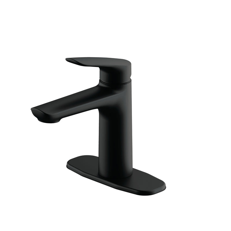 Esla 1-Handle Lavatory/Bathroom Sink Faucet, Lead-Free, Matte Black H2O2