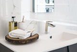 Reeve Single Handle Single Hole 4-in Centerset Bathroom Sink Faucet with Pop-up Drain, Chrome W6A8 - product image 3