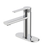 Sia 1-Handle Lavatory Faucet with Knurled Accents, Chrome U4T6 - product image 3