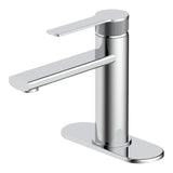Sia 1-Handle Lavatory Faucet with Knurled Accents, Chrome A5Q6 - product image 4