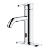 Tronus Touchless Single Control Lavatory/Bathroom Sink Faucet, 4-in Centerset, Chrome C4Y1 - product image 1