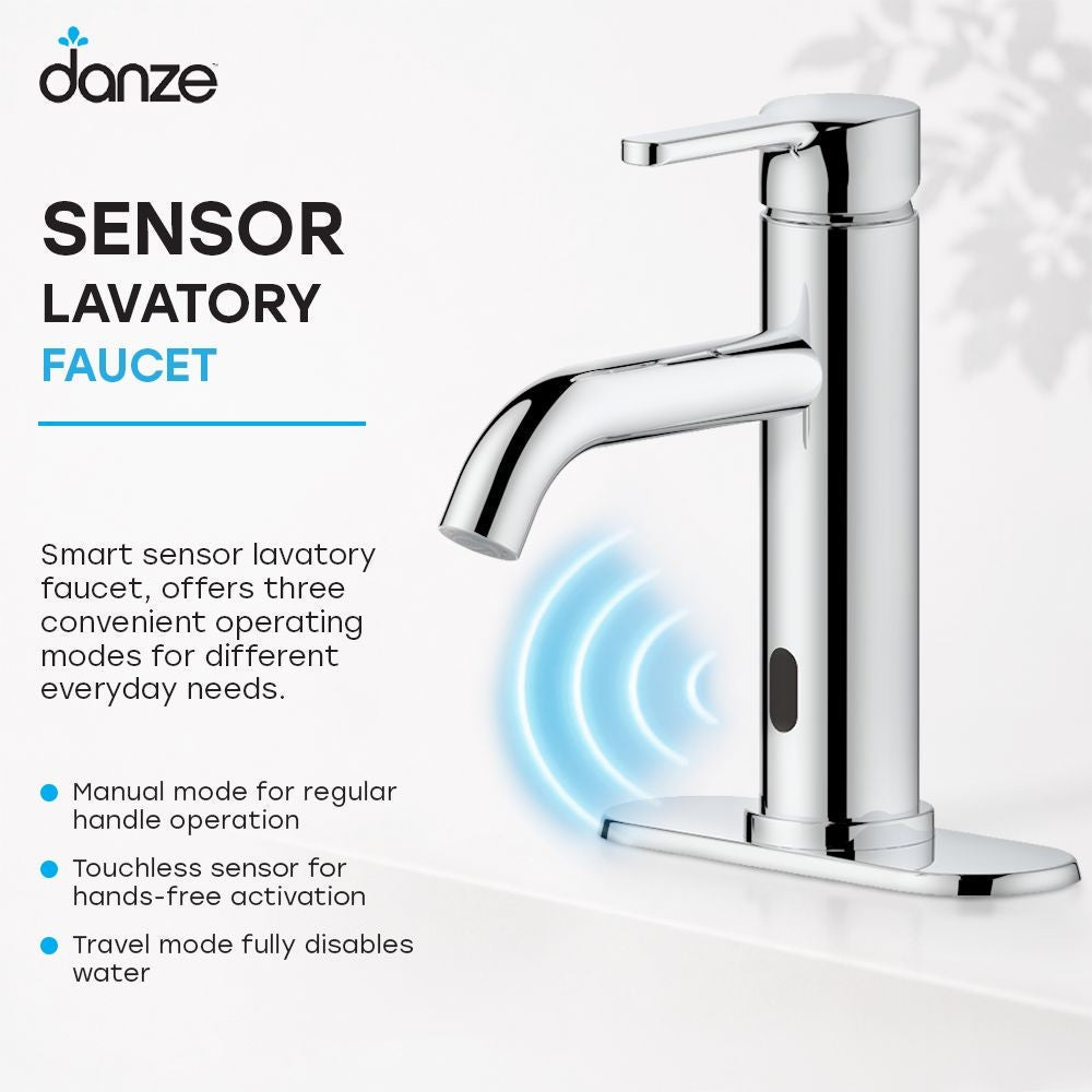 Tronus Touchless Single Control Lavatory/Bathroom Sink Faucet, 4-in Centerset, Chrome C4Y1 - product image 2