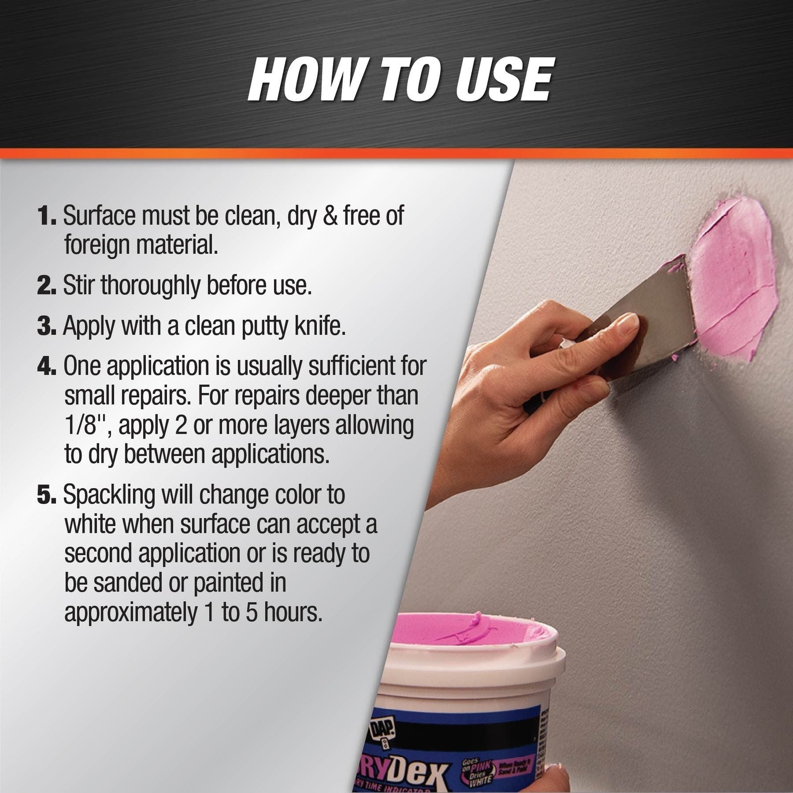DryDex Dry Time Indicator Spackling, 3.78-L S7B8 - product image 2