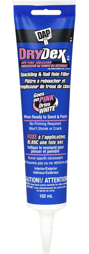 DryDex Spackling Nail & Hole Repair Filler with Dry Time Indicator, Shrink-Proof, 162-mL Y6Z9 - product image 1