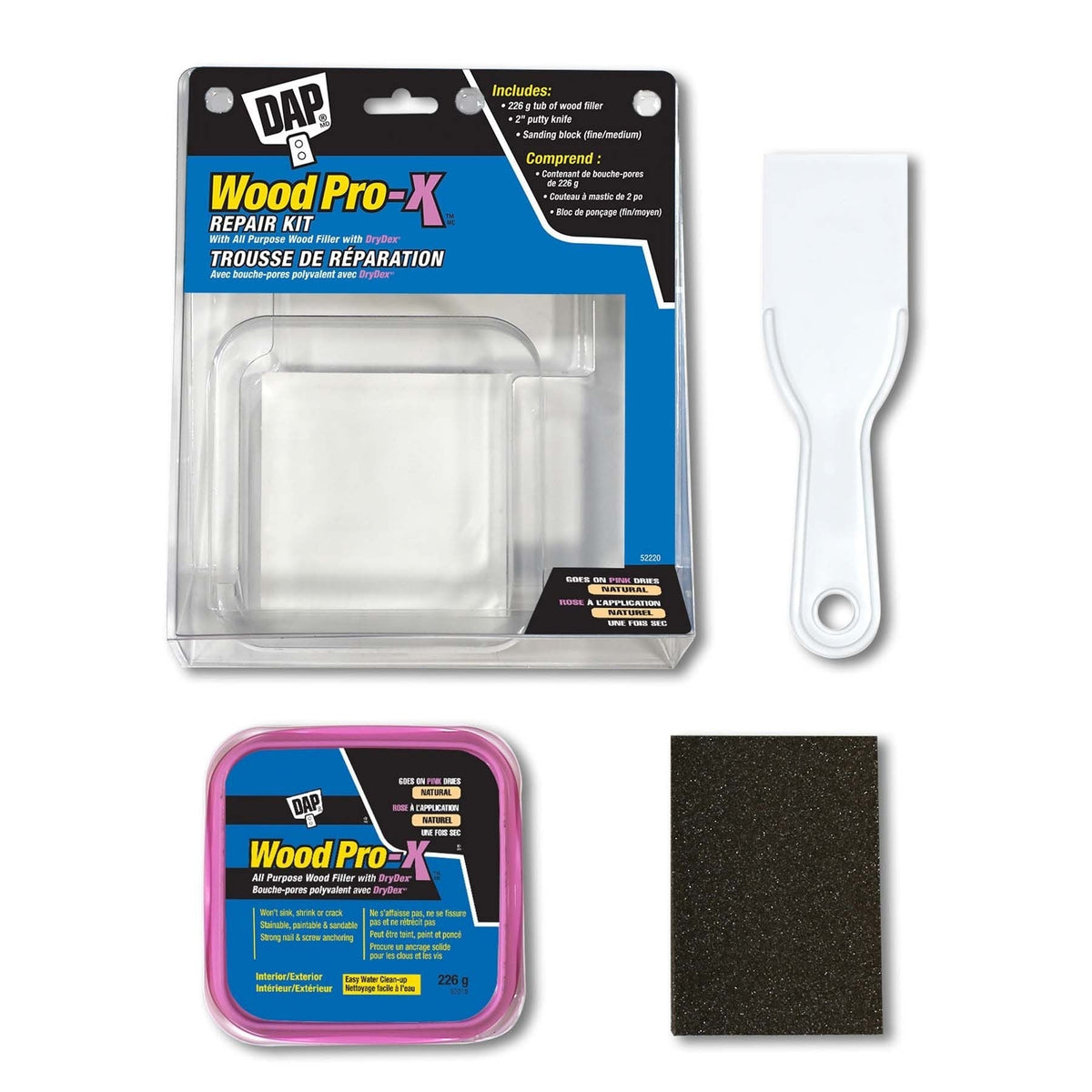 Wood PRo-X All Purpose Wood Filler Kit A4F0 - product image 2