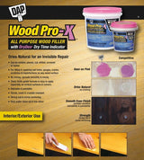 WoodPro-X With DryDex, 453-g, Wood Filler G9U7 - product image 2