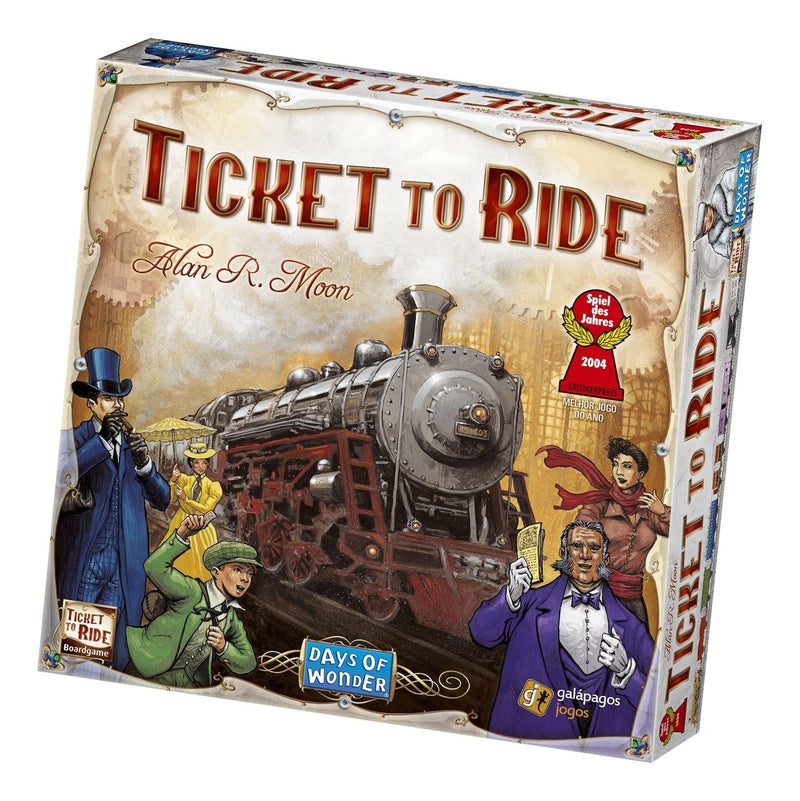 Of Wonder Ticket To Ride, Railway Train Adventure Family Board Game Set, Ages 7+ E6S0