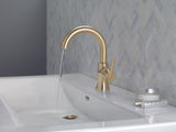 1-Handle High-Arc Lavatory Faucet, Champagne Bronze J4R2 - product image 6