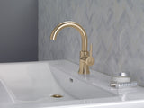 1-Handle High-Arc Lavatory Faucet, Champagne Bronze J4R2 - product image 7