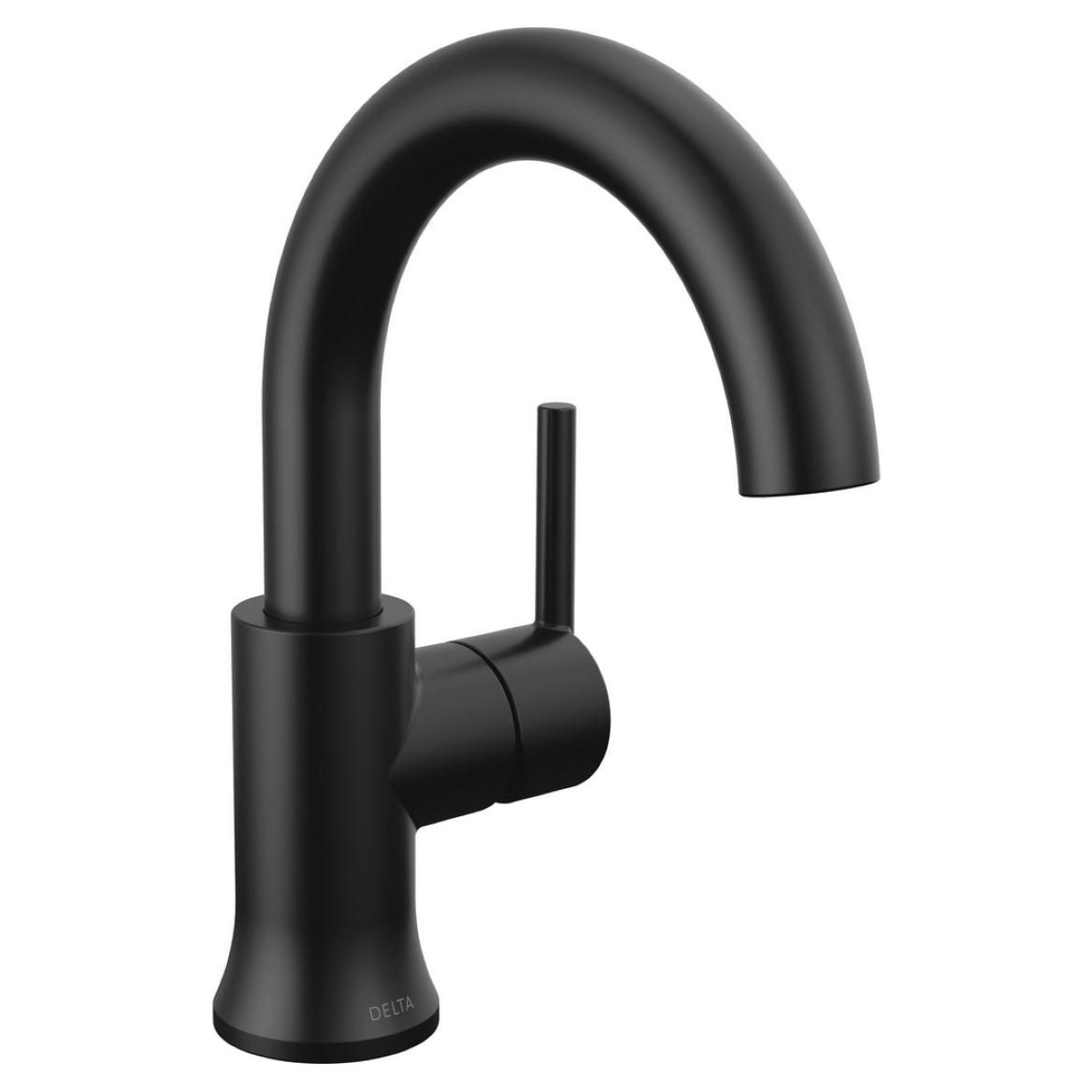 1-Handle Lavatory Faucet with Diamond Seal Technology, Matte Black B6K6 - product image 1