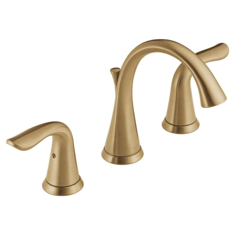 Lahara 2-Handle Widespread Faucet, Champagne Bronze X5X3