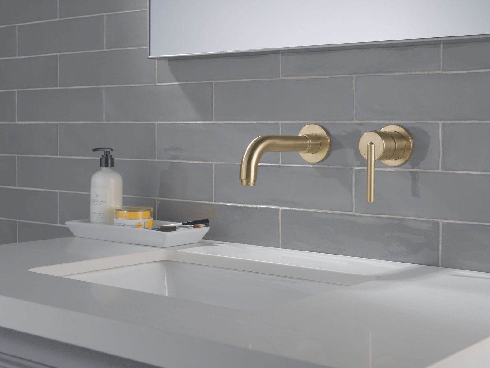 Trinsic 1-H Wall-Mount Lav Faucet Trim, Champagne Bronze N3C9 - product image 5
