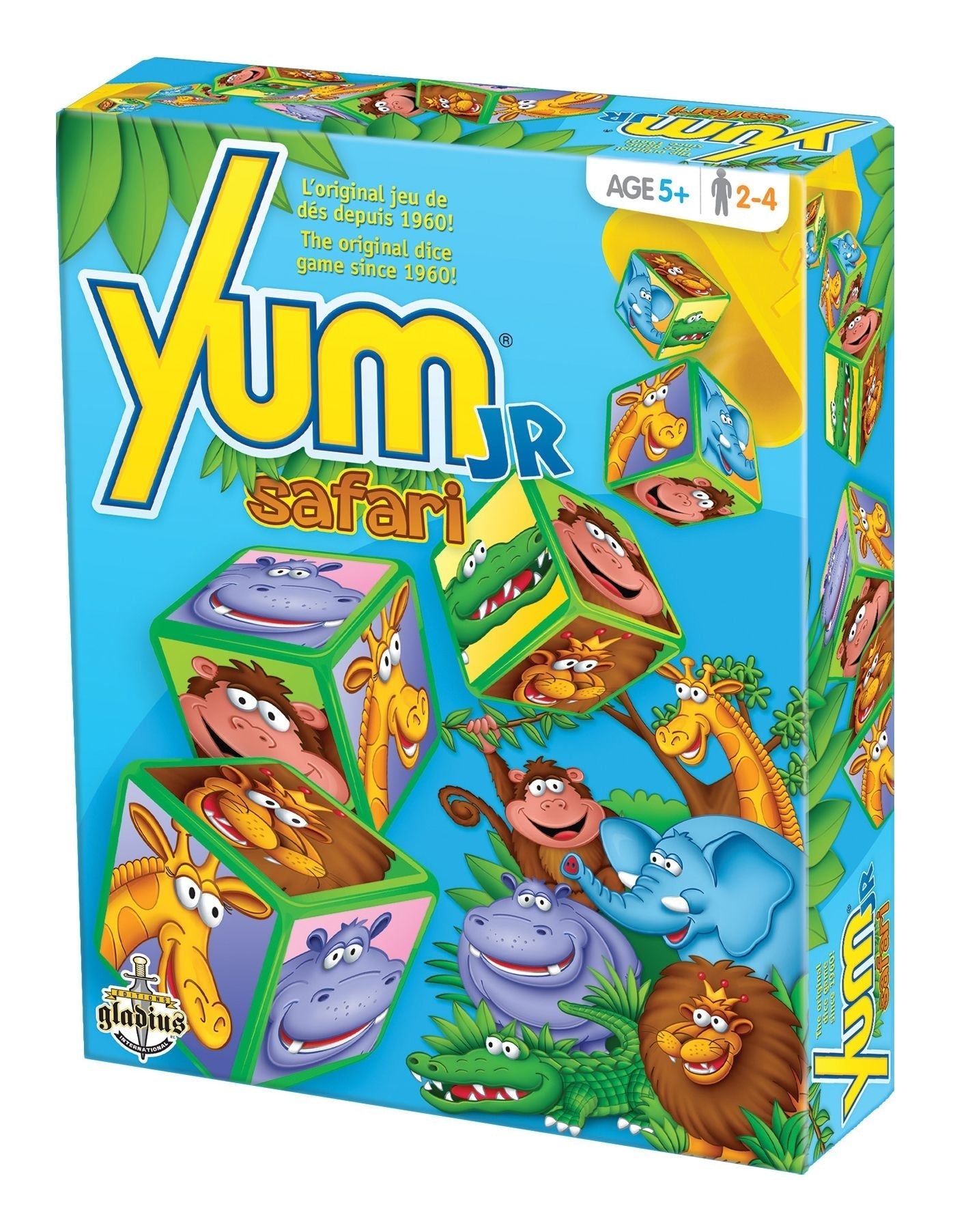 Gladius Yum Jr. Safari Animal Dice Game Set for Kids, Ages 5+ Y2M6 - product image 1