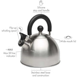 Stainless Steel Stovetop Kettle, 1.4-L H0J1 - product image 5