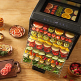 Performance Series 10-Tray Food Dehydrator, Steel, 700W, Stainless Steel, Black D0H6 - product image 7