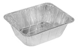 Reusable Half Extra Deep Steam Baking Pan, Silver, 11-in, for Baking/Cooking/Steaming C9K9 - product image 1