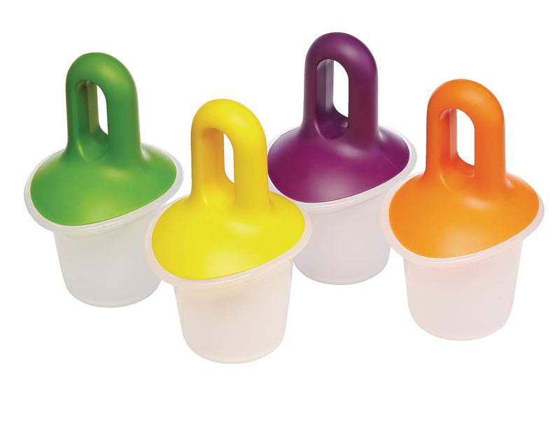 Ice Pop Molds, 4-pcs, BPA Free S5Z8