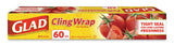 Cling Plastic Wrap, 196-ft, BPA-Free with Superior Seal for Freshness T7R6 - product image 1