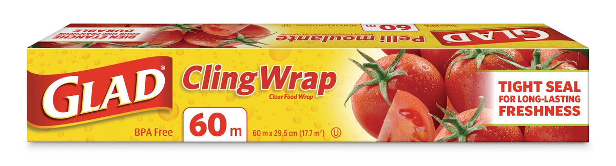 Cling Plastic Wrap, 196-ft, BPA-Free with Superior Seal for Freshness T7R6 - product image 1