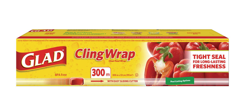 Cling Plastic Wrap, 980-ft X4A6
