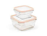 Snaplock Clear Transparent Food Storage Container Set, 4-pc V5T7 - product image 1