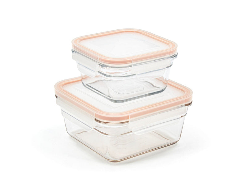 Snaplock Clear Transparent Food Storage Container Set, 4-pc V5T7