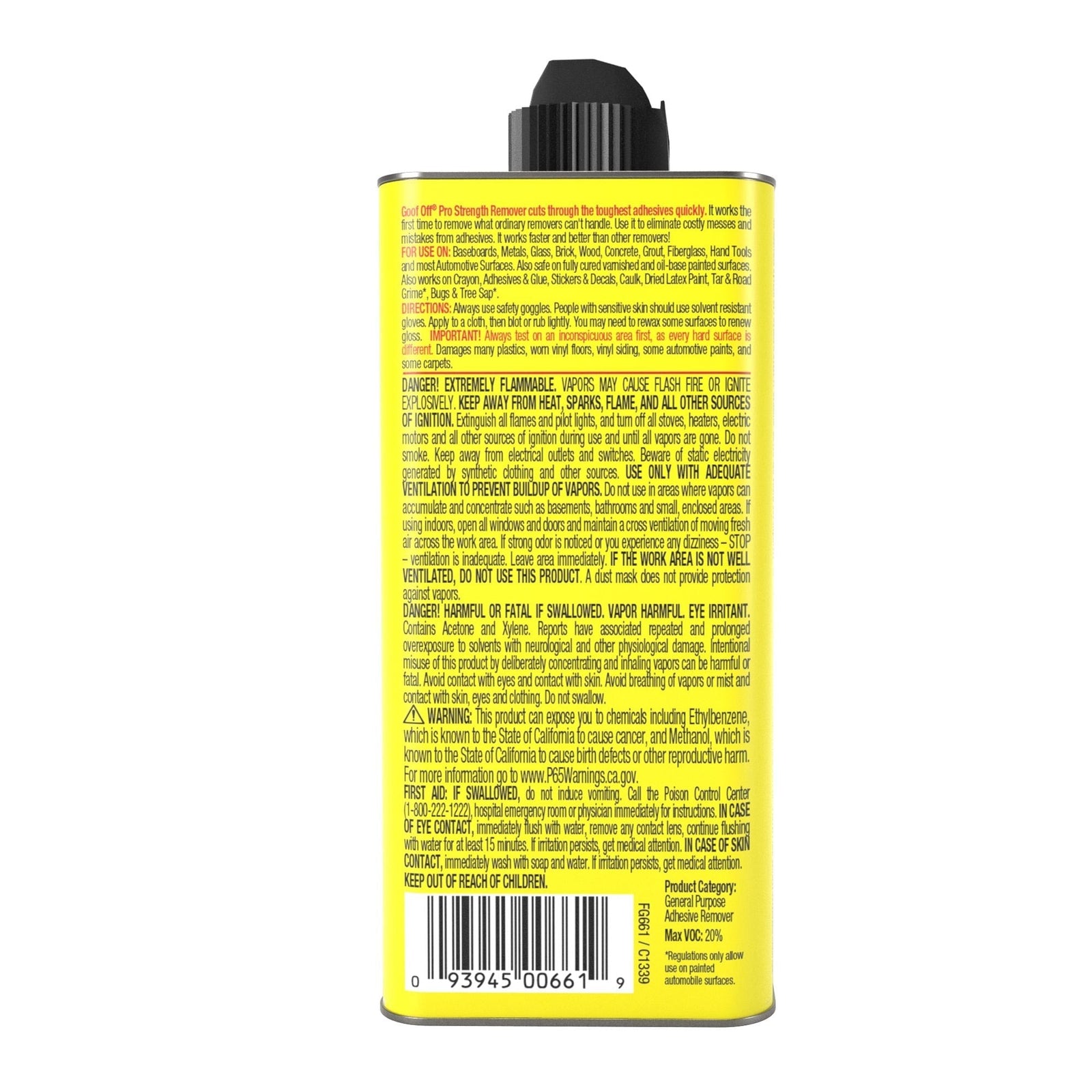 Off Pro Strength Remover Multi-Purpose Household Spot & Stain Cleaner, 177-mL M7N6 - product image 2