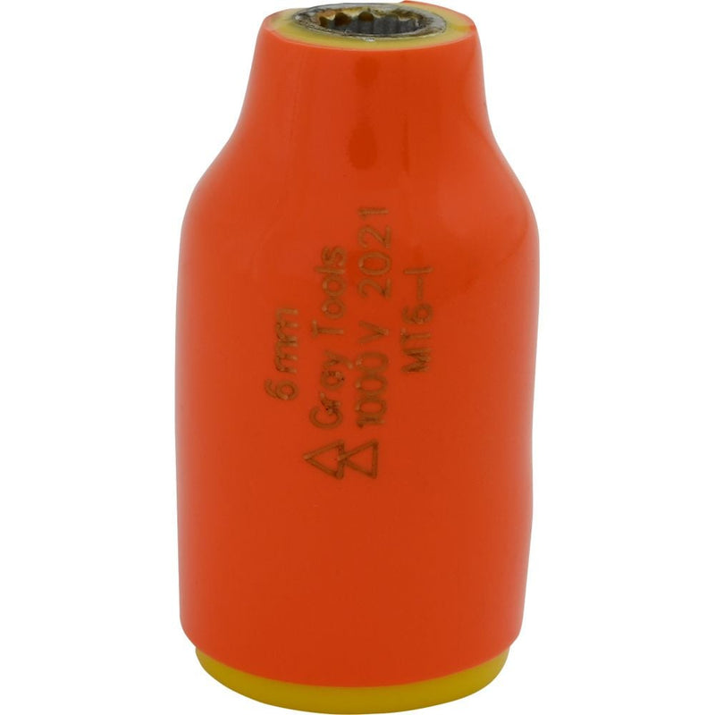 Tools 3/8-in Drive Standard Length Socket, Assorted Sizes, 12 Point, 1000V Insulated G3S1