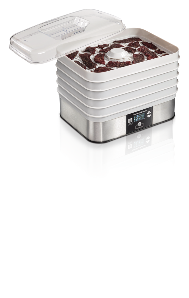 Digital Food Dehydrator with Adjustable Thermostat, Grey C0A9 - product image 3