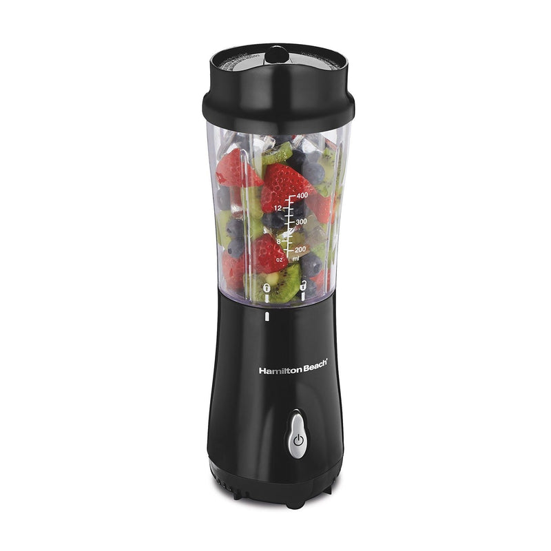 Personal Creations Single-Serve Blender with Travel Jar, Black, 414mL R0V8