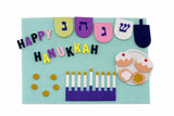Hanukkah" Felt Interactive Activity Play Board Kit, 30-pc, for Hanukkah H4V9 - product image 2