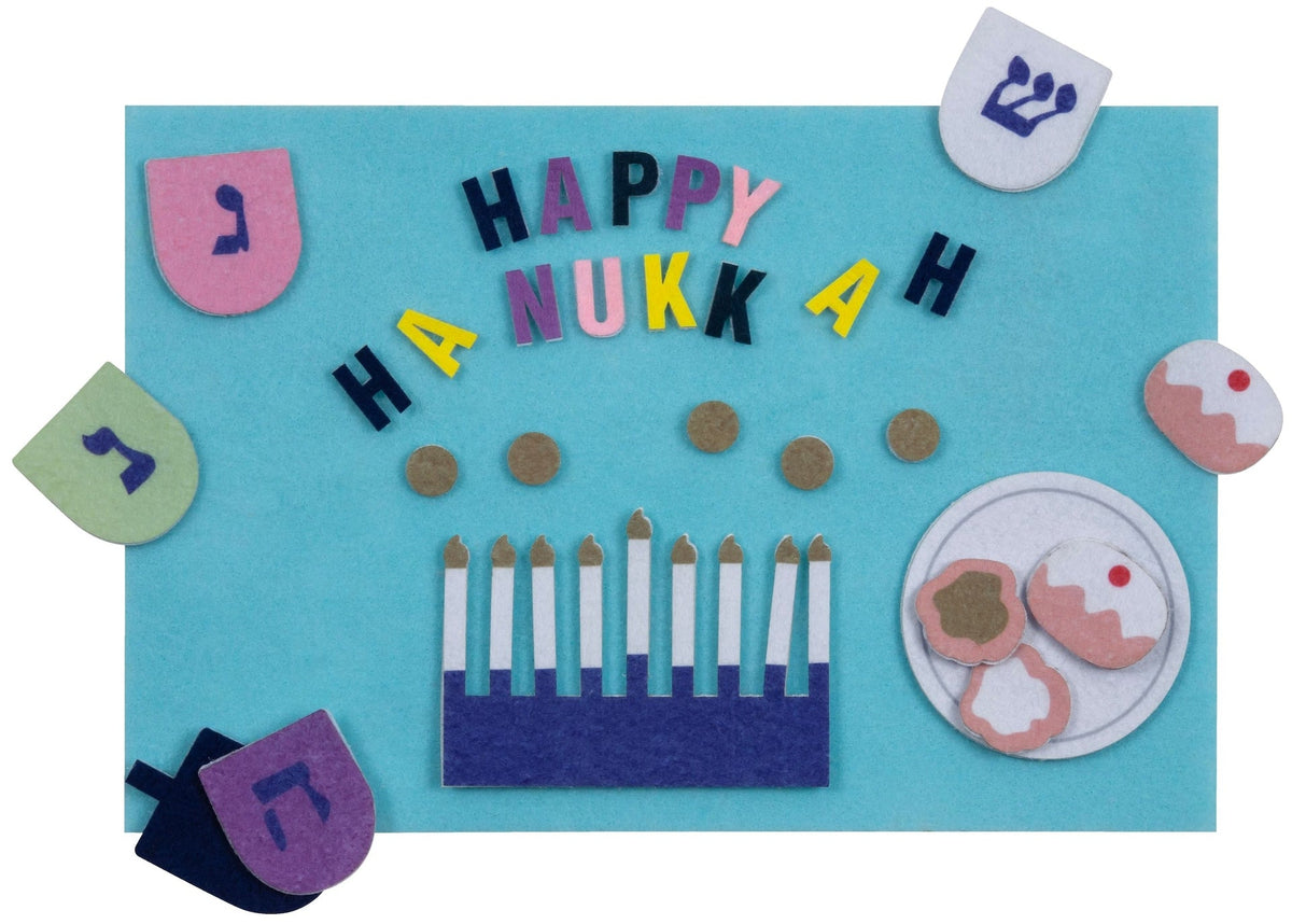 Hanukkah" Felt Interactive Activity Play Board Kit, 30-pc, for Hanukkah H4V9 - product image 3