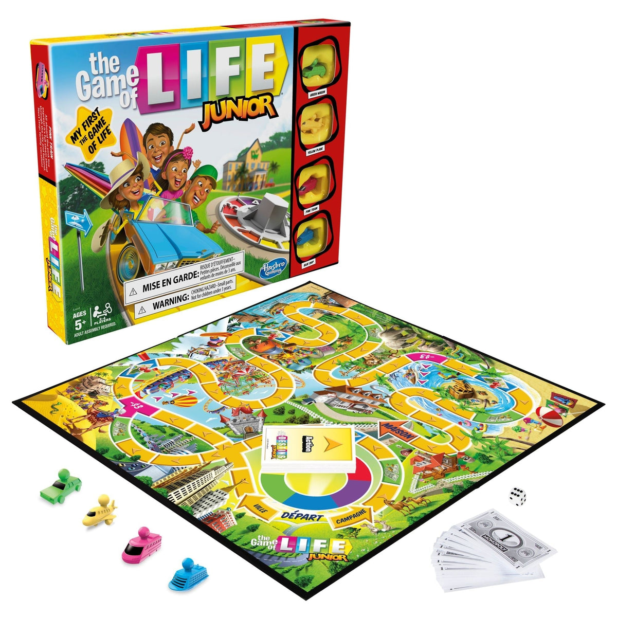 Games The Game Of Life Junior 2-4 Player Board Game, English/French, Ages 5+ B2P0 - product image 1