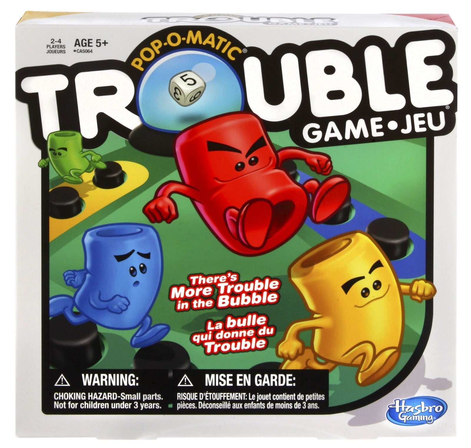 Trouble Board Game Set for Kids, Ages 5+ N4C2 - product image 1