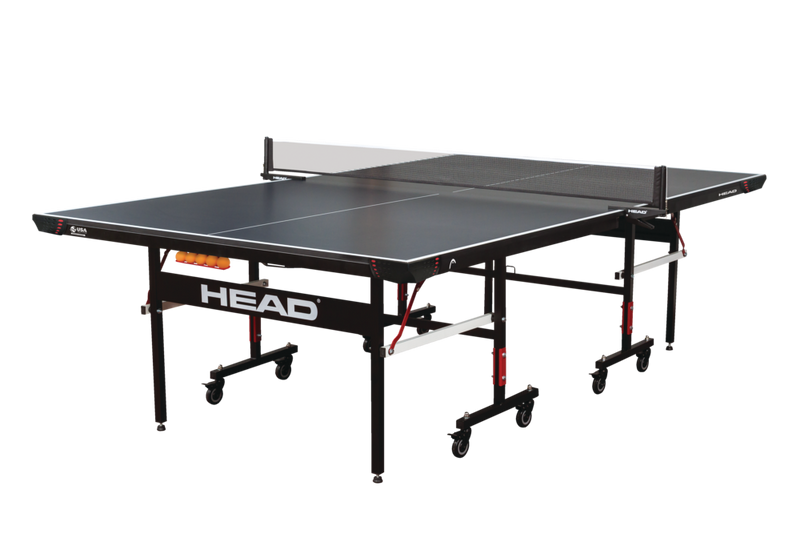 Summit Foldable Pong Table Tennis with Net & Built-In Storage M1T1