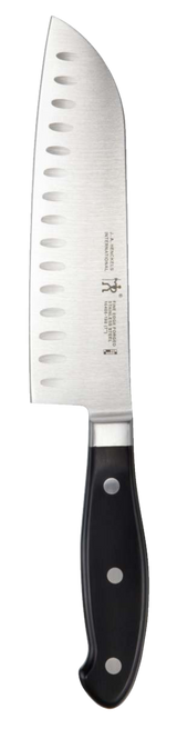 Stainless Steel Fine Edge Forged Santoku Knife, Ergonomic Grip, 7-in X6H0 - product image 1