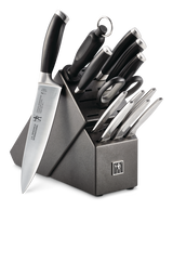 Stainless Steel Forged Generation Knife Block Set, Ergonomic Grip, 14-pc Y0C8 - product image 1