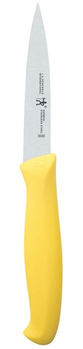 Stainless Steel Paring Knife, Dishwasher Safe, 3.5-in, Assorted Colours E3D4 - product image 1