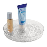 Rain Spinner Turntable Vanity Organizer, Clear, 9-in L6V4 - product image 1