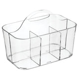 RPET Clarity Bathroom Organizer Caddy, Clear L5B5 - product image 1