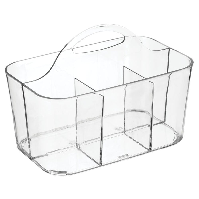 RPET Clarity Bathroom Organizer Caddy, Clear L5B5
