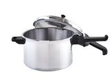Stovetop Pressure Cooker, Aluminum, 7-qt E9K9 - product image 2