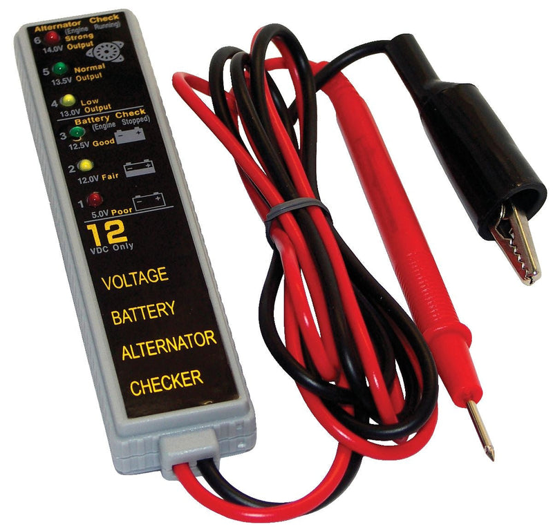 Marine 12V Battery Meter with LED Display E9R5