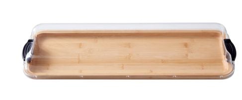 Build-A-Board Divided, Stained Bamboo, 7 x 22-in Y1F7 - product image 1
