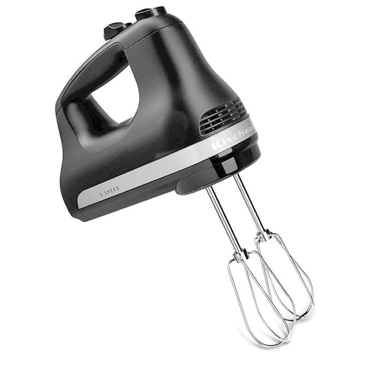 Kitchen Aid Compact 5-Speed Hand Mixer with Stainless Steel Accessories, Black U9X9 - product image 1