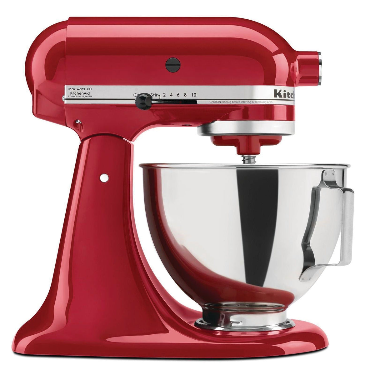 4.5 Quart Tilt-Head Stand Mixer with 10 Speeds, Empire Red Z4D7 - product image 1