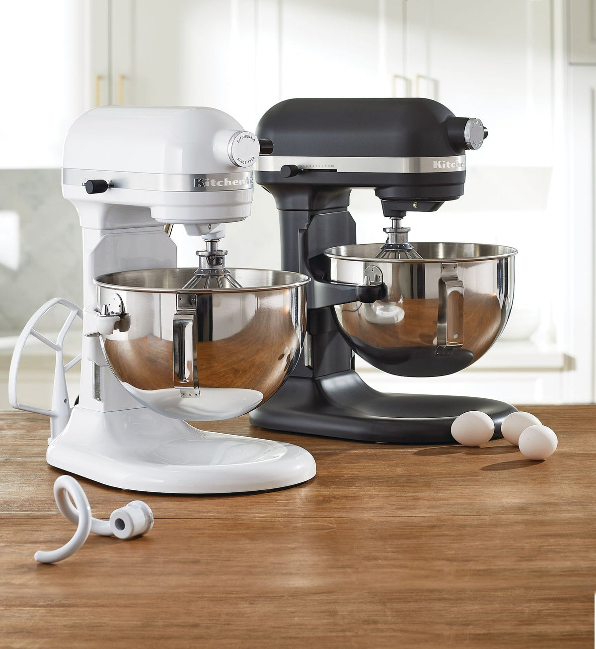 5.5 Quart Bowl-Lift Stand Mixer, 11 Speed Professional Mixer, White H9Y7 - product image 4