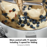 5.5 Quart Bowl-Lift Stand Mixer, 11 Speed Professional Mixer, White H9Y7 - product image 6